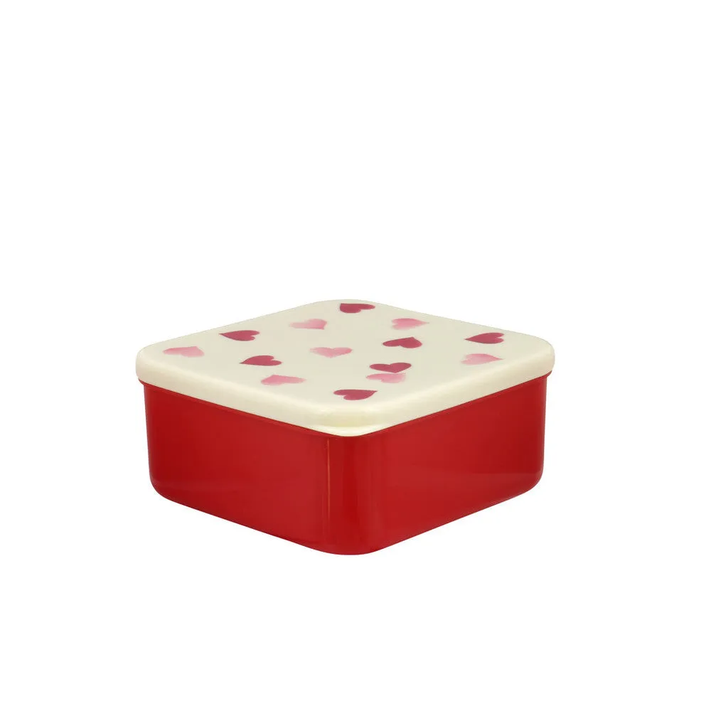 Emma Bridgewater Pink Hearts Melamine Snack Boxes Set