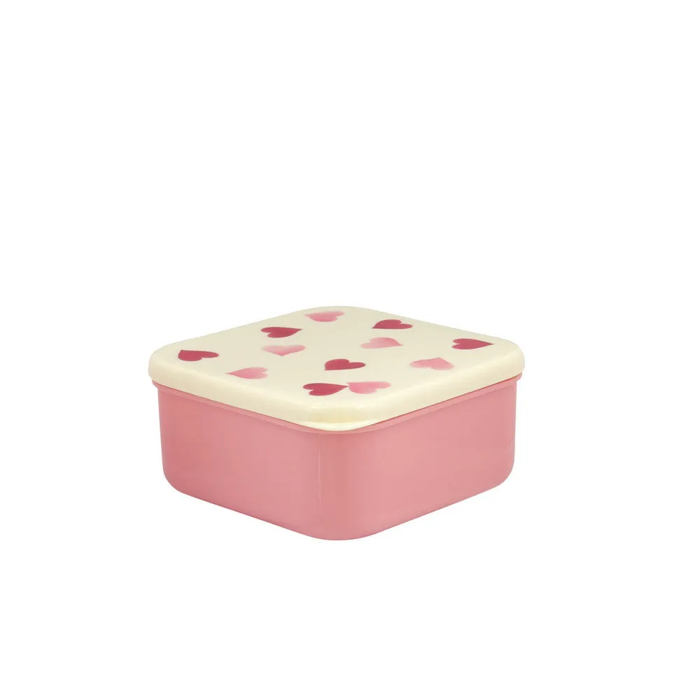 Emma Bridgewater Pink Hearts Melamine Snack Boxes Set