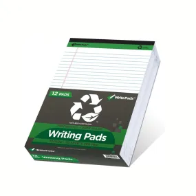 Environmentallyfriendly Legal Pads 85x1175 50 sheets Pack of 12