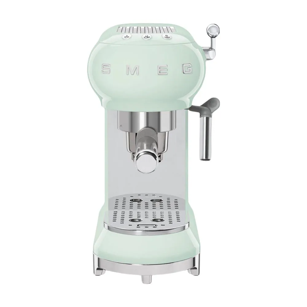 Espresso coffee machine Smeg ECF01, green
