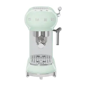 Espresso coffee machine Smeg ECF01, green