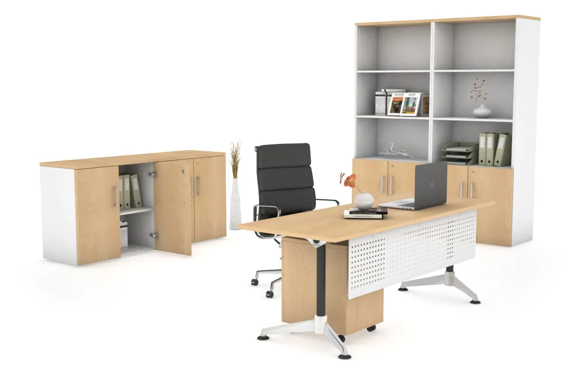 Executive Office Desk Blackjack [1800L x 700W]