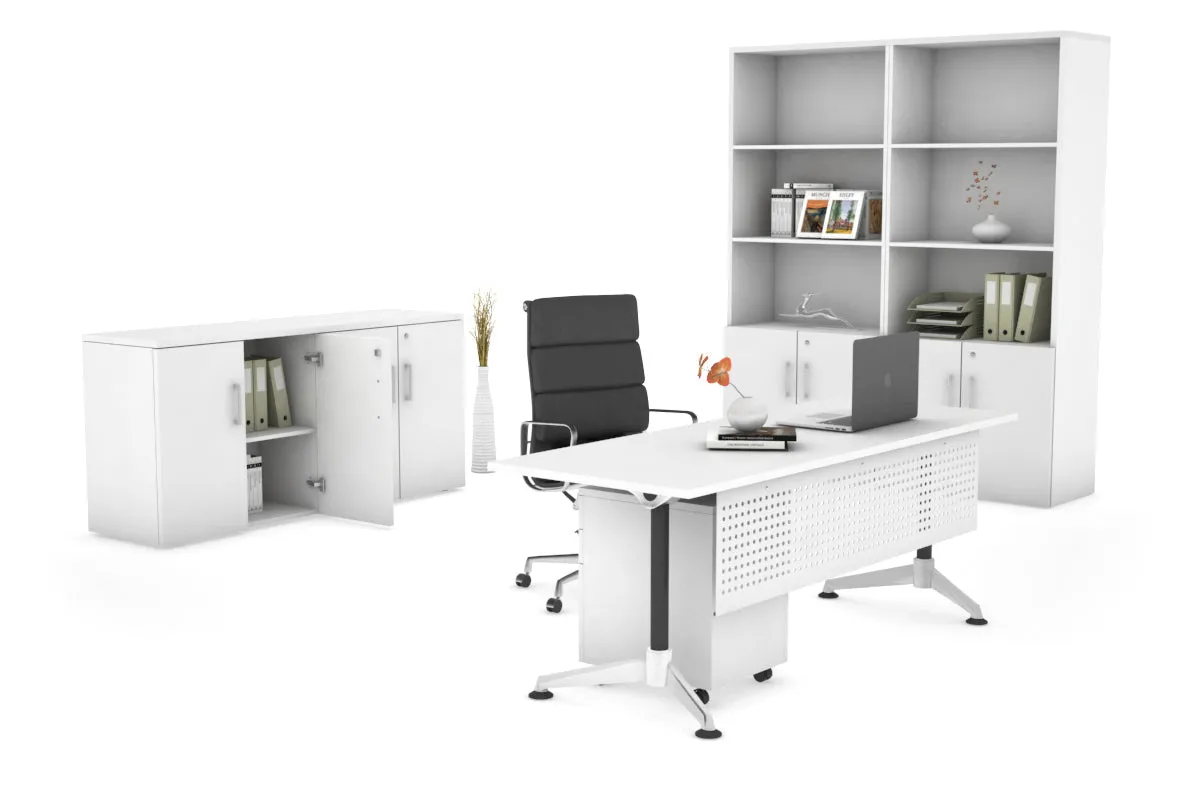 Executive Office Desk Blackjack [1800L x 700W]