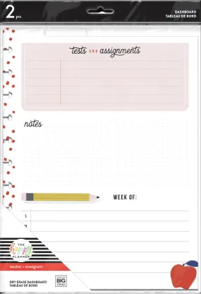 Fresh Start Big Wet Erase Dashboard