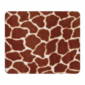 Giraffe Print Mouse Pad