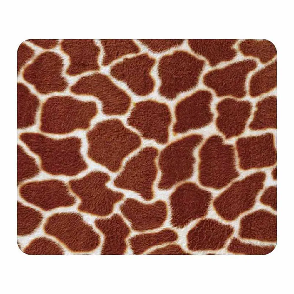 Giraffe Print Mouse Pad