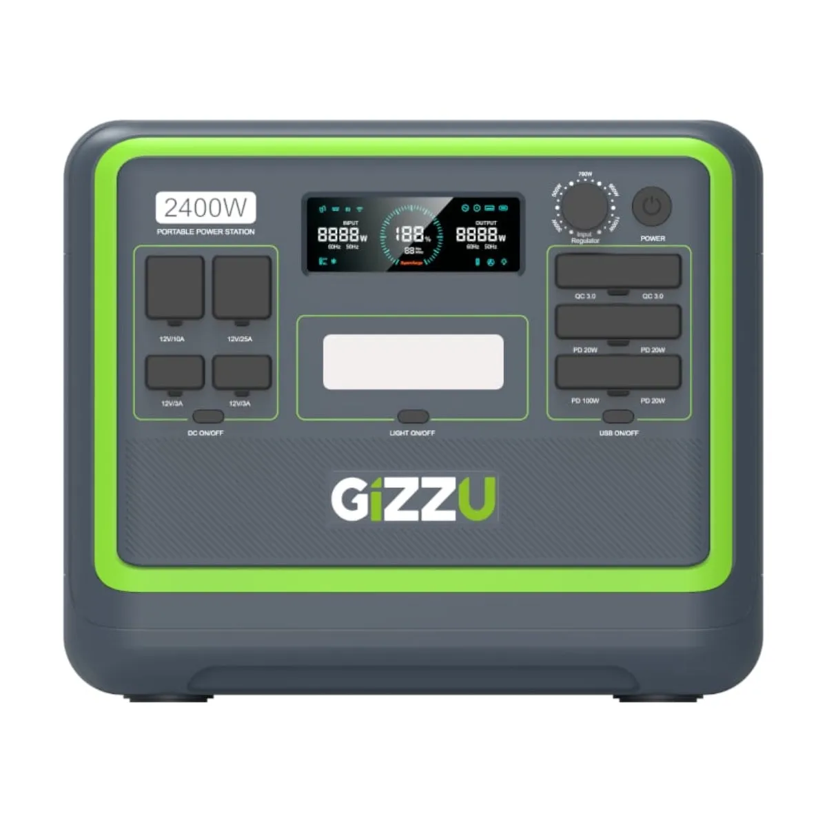Gizzu Hero Pro 2048Wh UPS Power Station