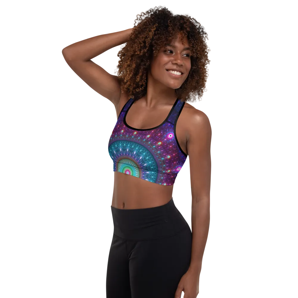 Goa Vibes Womens Padded Sports Bra