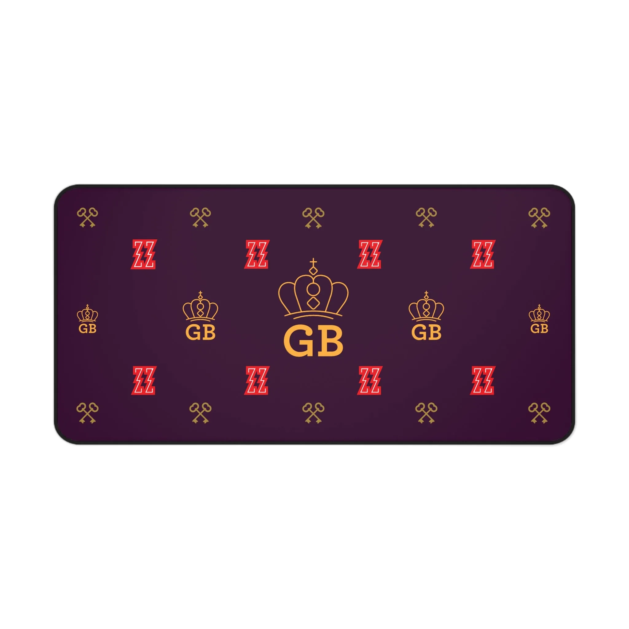 Grand Budapest Deep Aubergine Deskmat