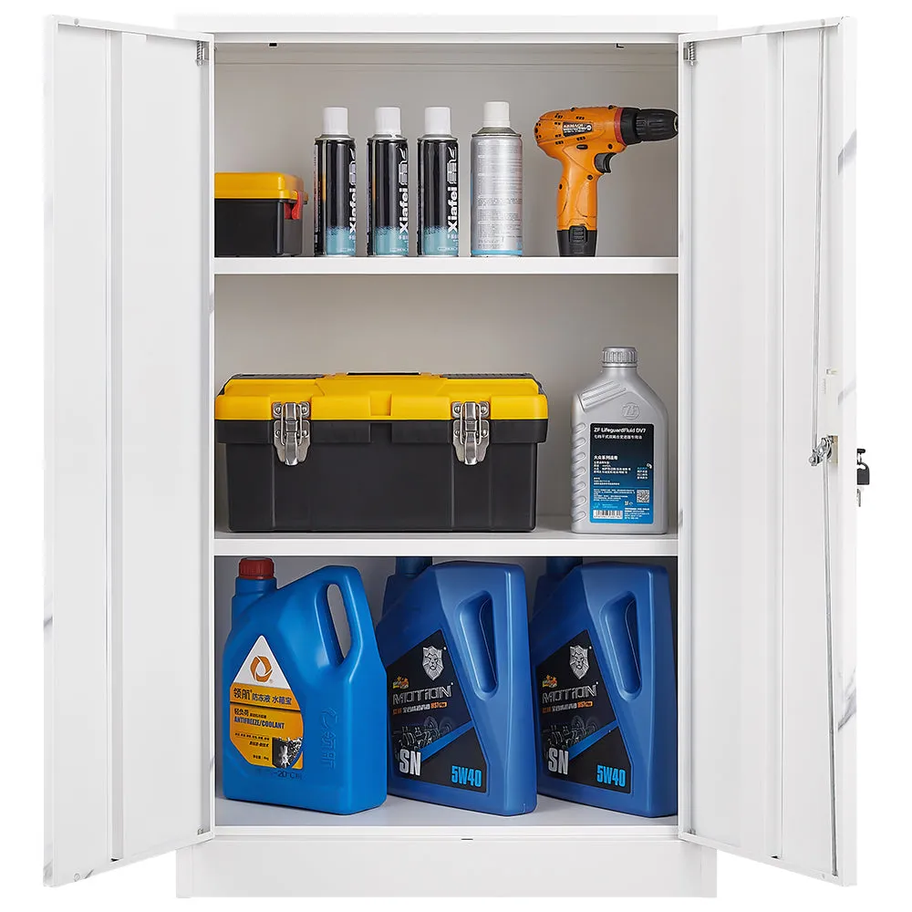 Guard Metal Storage Cabinet with Locking Doors