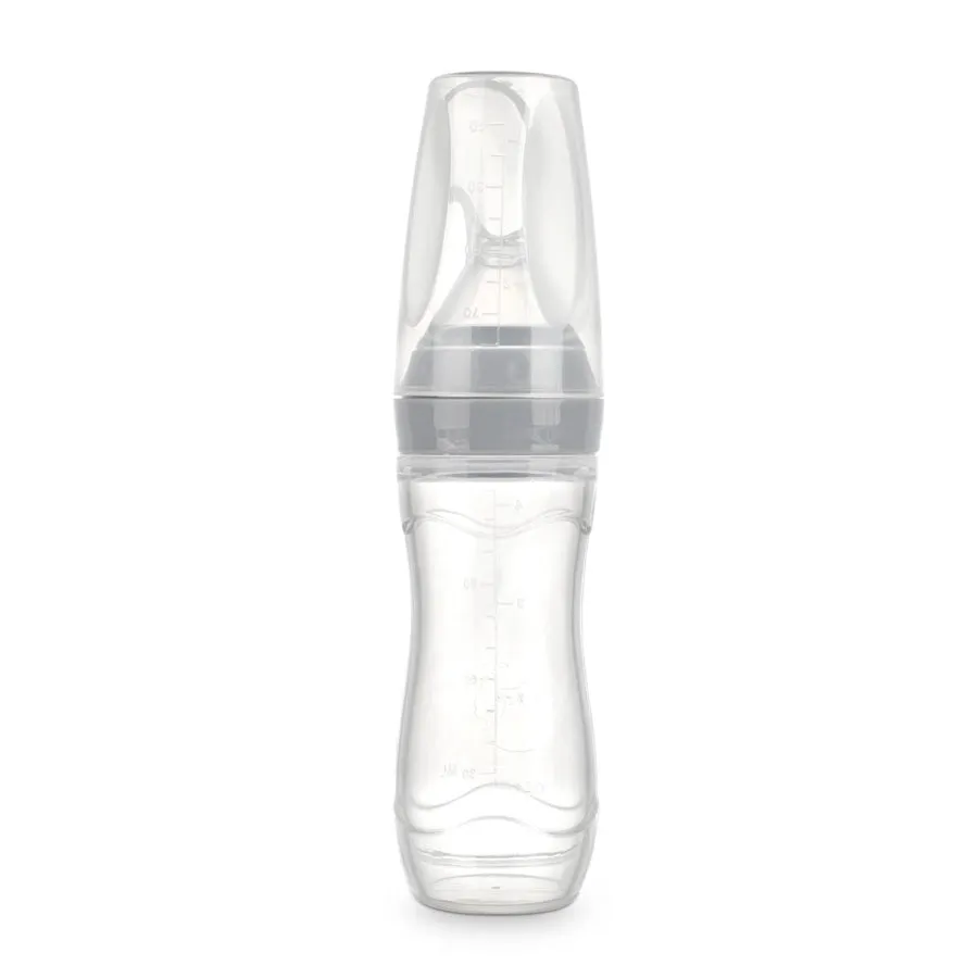 Haakaa Baby Food Dispensing Spoon (Grey)