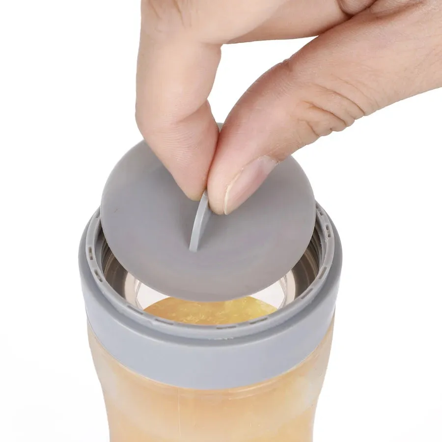 Haakaa Baby Food Dispensing Spoon (Grey)