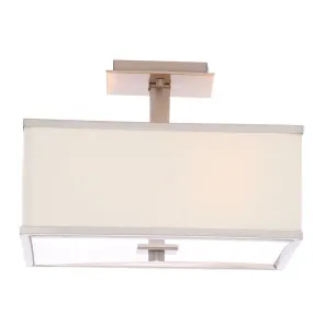 Hampton Bay Menlo Hampton Bay Menlo Park Semi-Flush Mount 4-Light