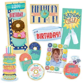 Happy Birthday Mini-Bulletin Board