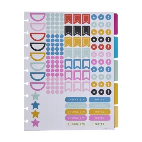 Happy Brights - Classic Plastic Dividers - 5 Pack