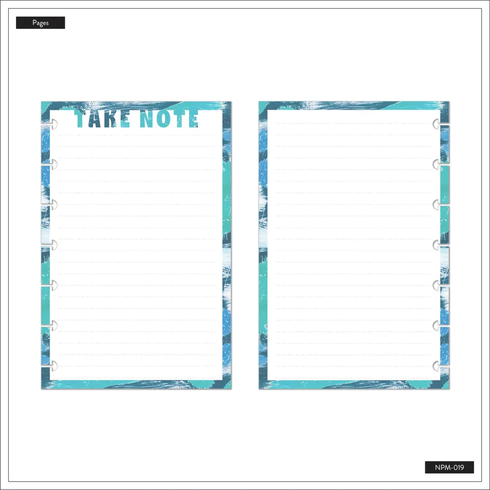 Happy Planner x GracePlace Effortless Grace - Dotted Lined Mini Notebook - 60 Sheets