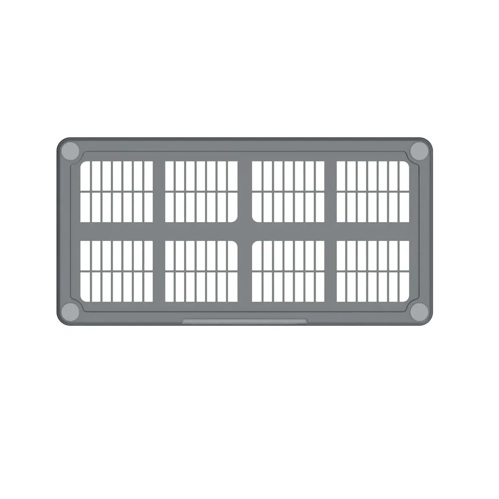 Heavy Duty Multipurpose 4/5 Shelf Rack (141.5/185cm)(Grey) - Easy Assemble, No Tools Required