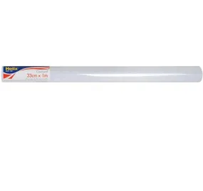 Helix Clear Seal Transparent Covering Film  33 cm x 1 m