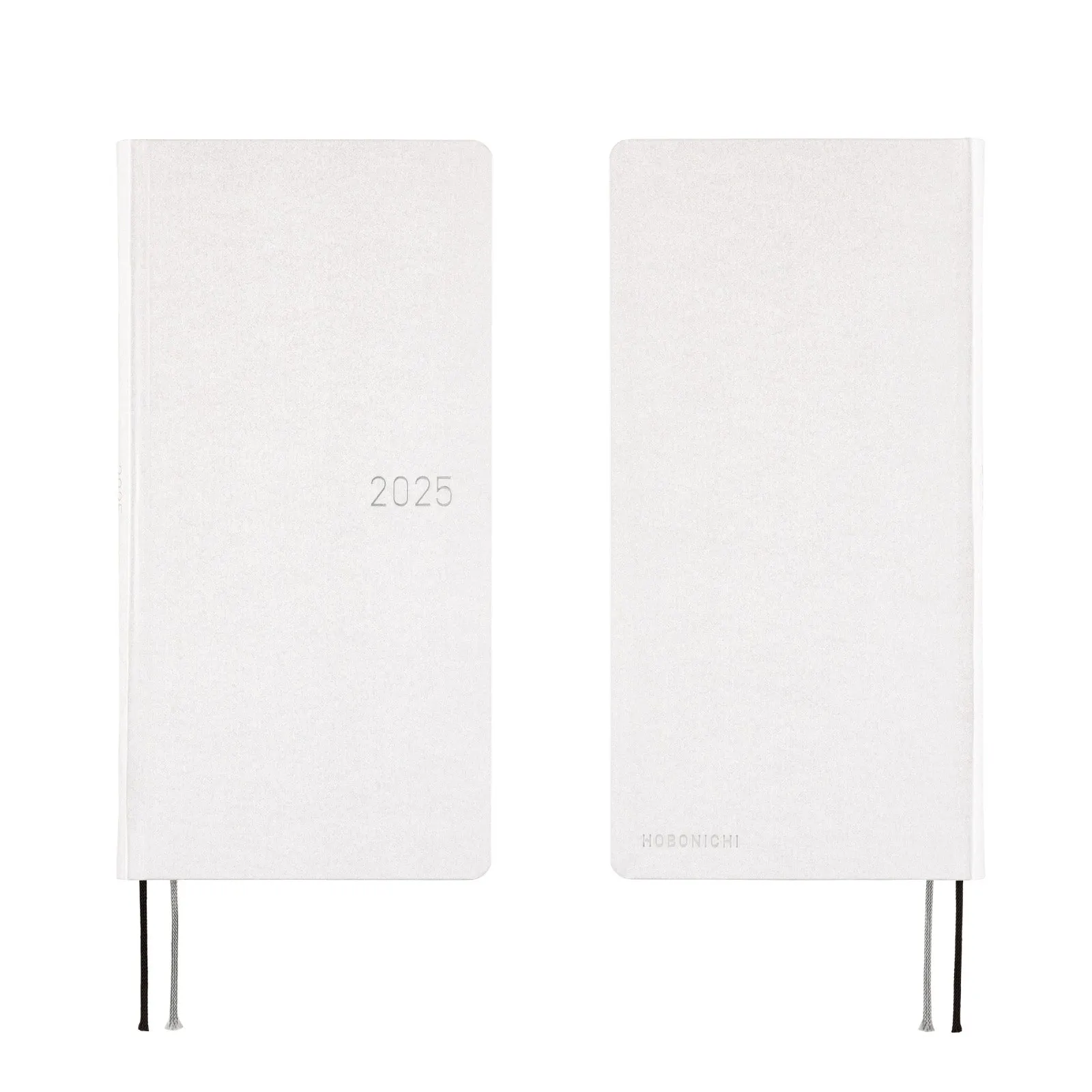 Hobonichi 2025 Weeks Paper Series Platinum White