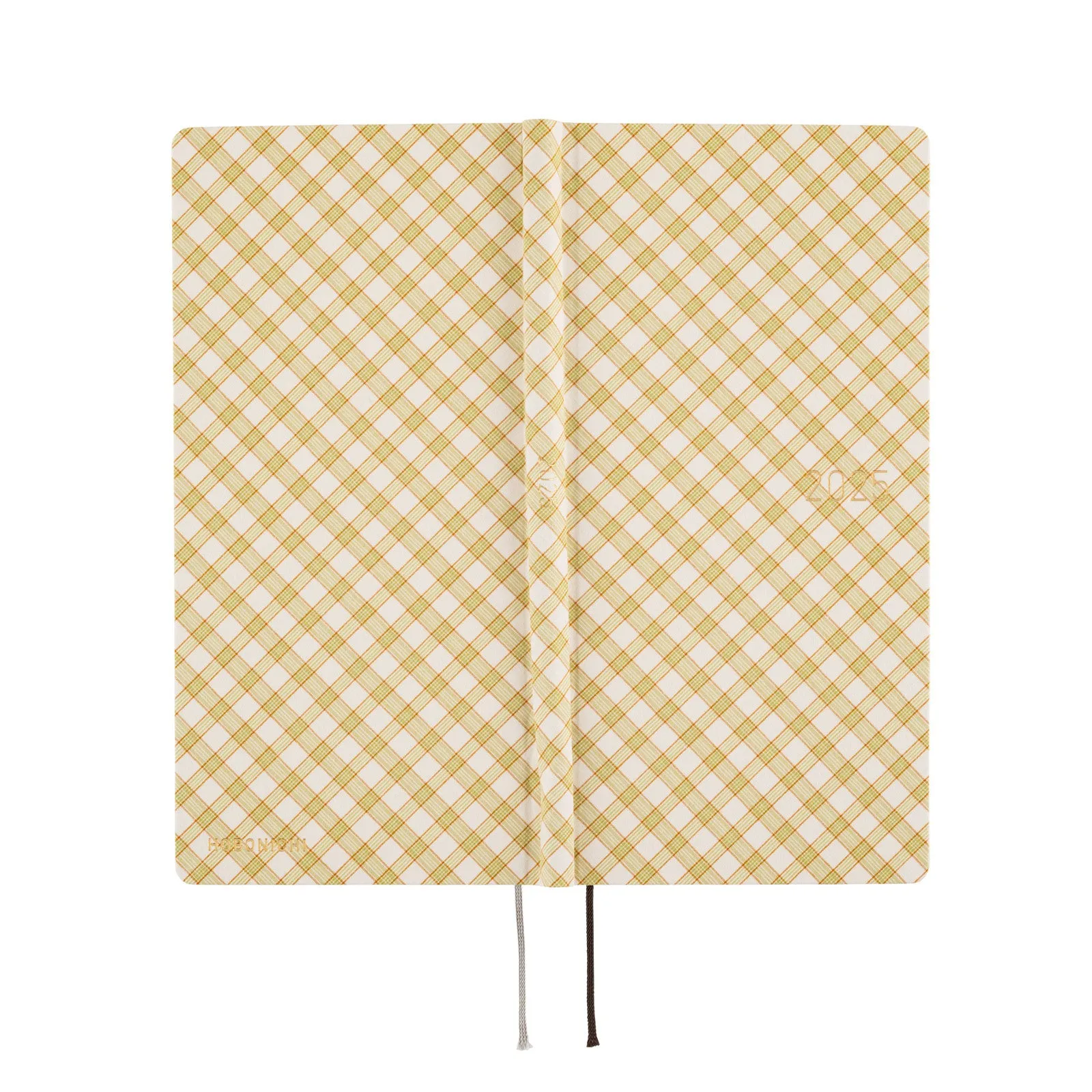 Hobonichi 2025 Weeks Shirt Fabric Harvest Plaid