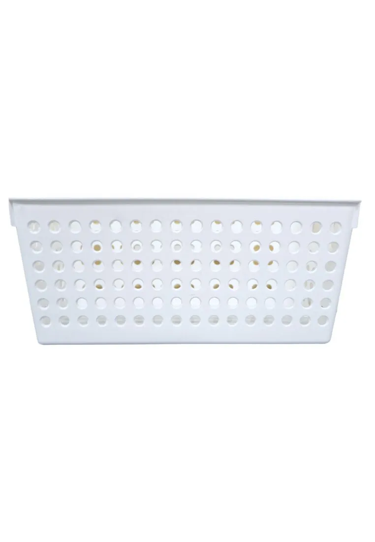 Home Gallery Storage Basket - White 30 x 11 x 13cm