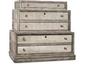 Home Office Mirrored Lateral File