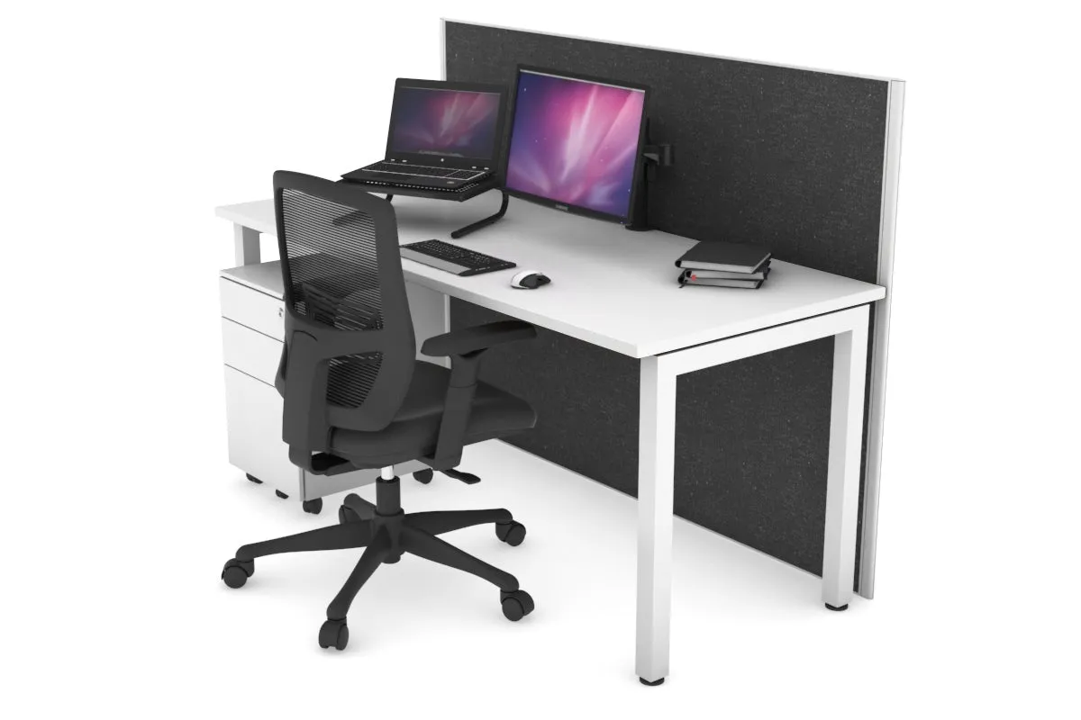 Horizon Quadro Square Legs Office Desk [1200L x 700W]
