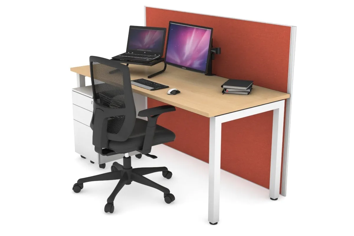 Horizon Quadro Square Legs Office Desk [1200L x 700W]