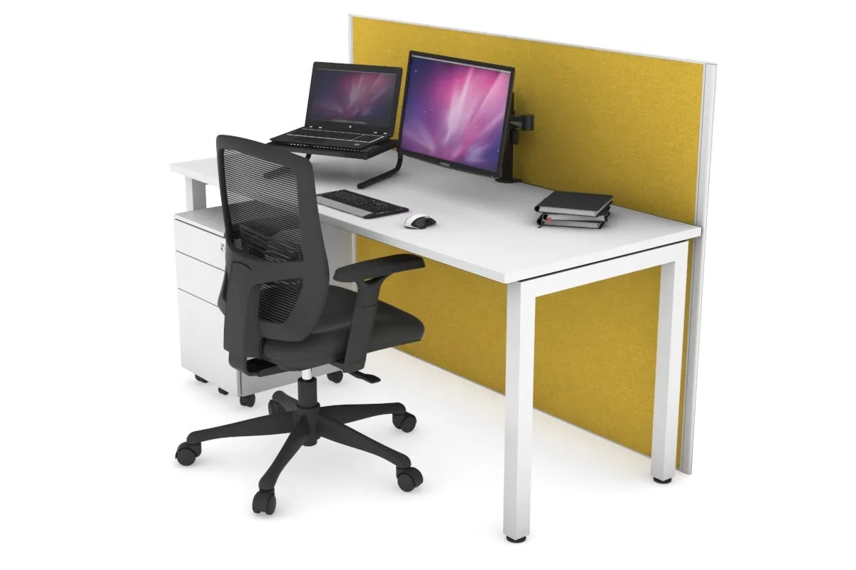Horizon Quadro Square Legs Office Desk [1200L x 700W]