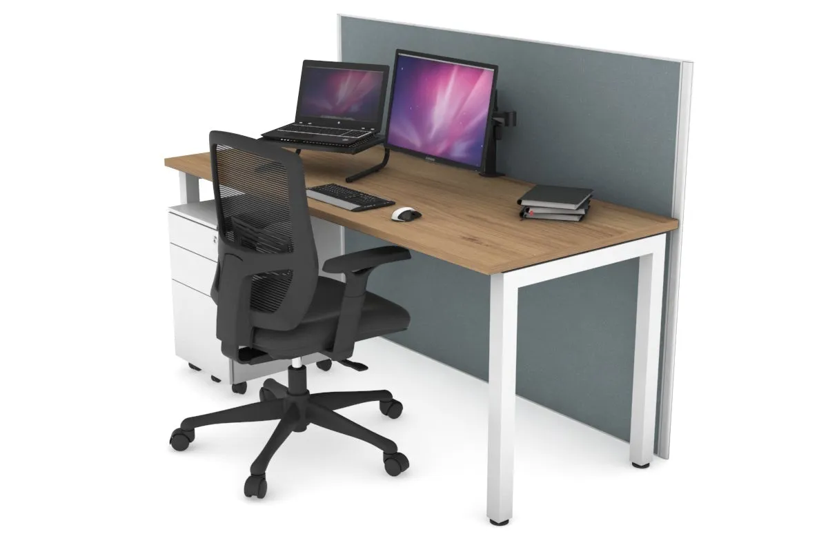Horizon Quadro Square Legs Office Desk [1200L x 700W]