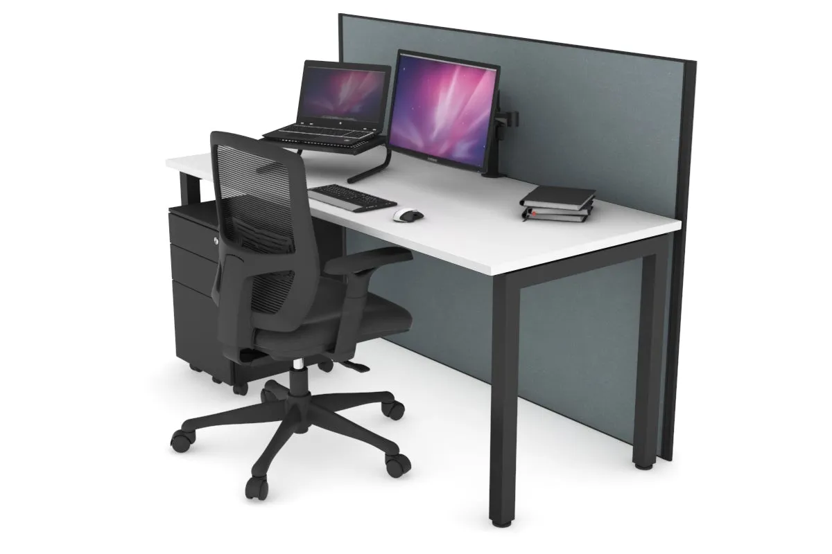 Horizon Quadro Square Legs Office Desk [1200L x 700W]