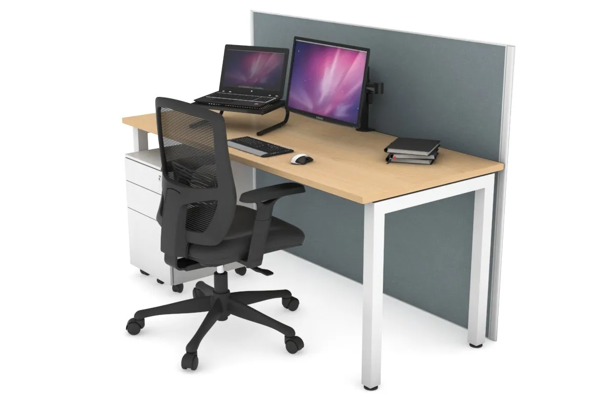 Horizon Quadro Square Legs Office Desk [1200L x 700W]