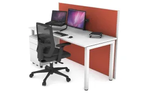 Horizon Quadro Square Legs Office Desk [1200L x 700W]