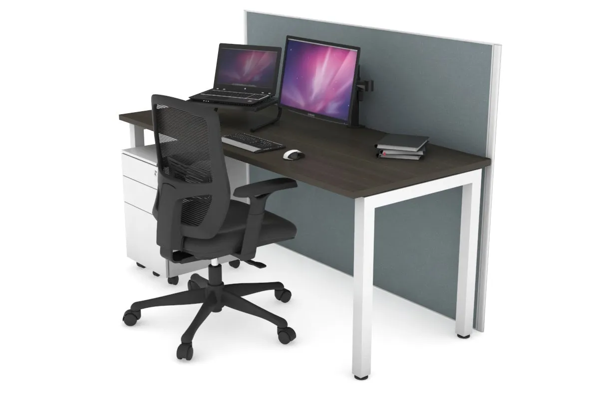 Horizon Quadro Square Legs Office Desk [1200L x 700W]