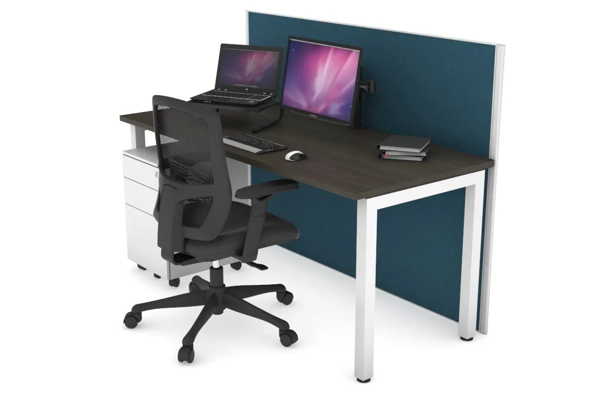 Horizon Quadro Square Legs Office Desk [1200L x 700W]