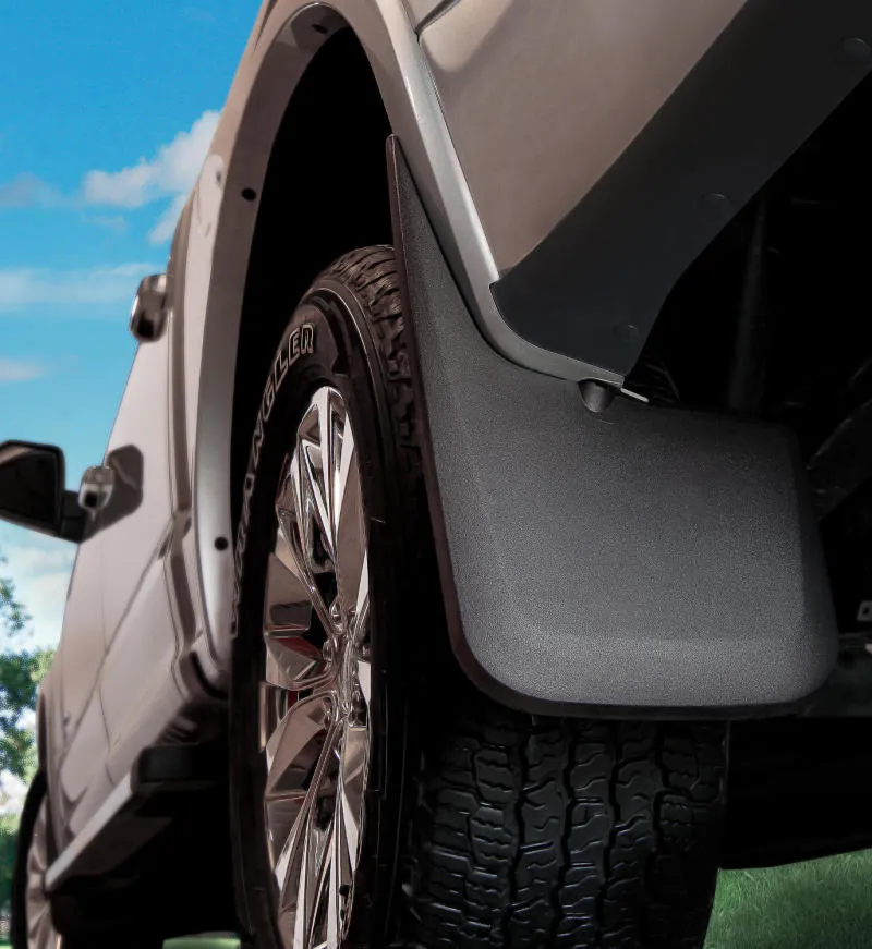 Husky Liners Front Mud Guards - Black / Textured - Ford Fullsize Truck 2004-13 56601 - Pair