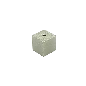 Incense Holder - Cube Silver Large