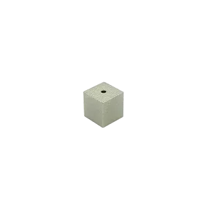 Incense Holder - Cube Silver Small