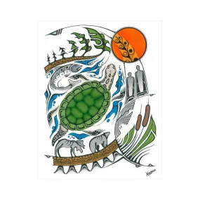 Indigenous Artist Collection: The Emissary by Mark V. Nadjiwan