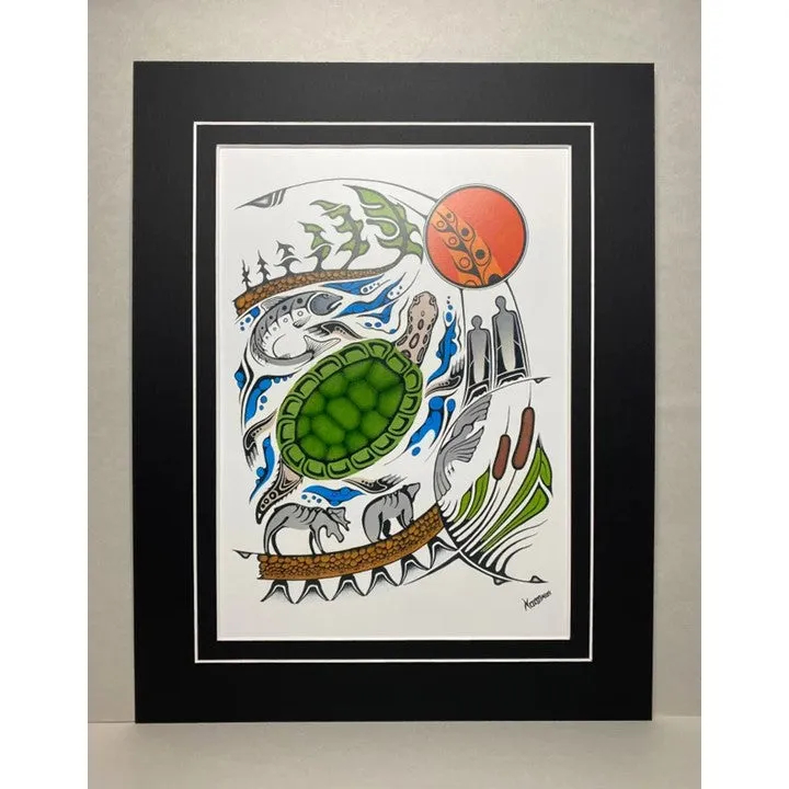 Indigenous Artist Collection: The Emissary by Mark V. Nadjiwan