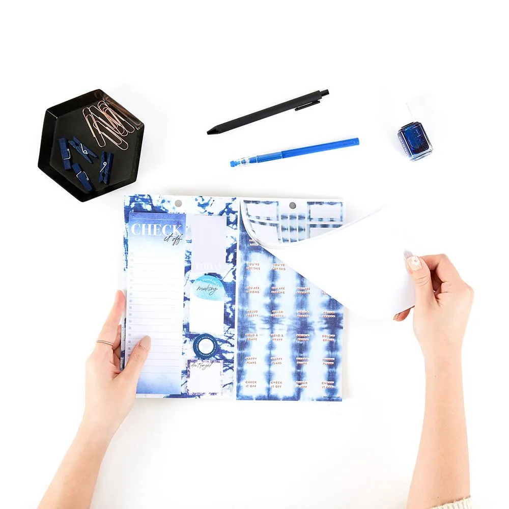 Indigo Tie Dye Accessory Book