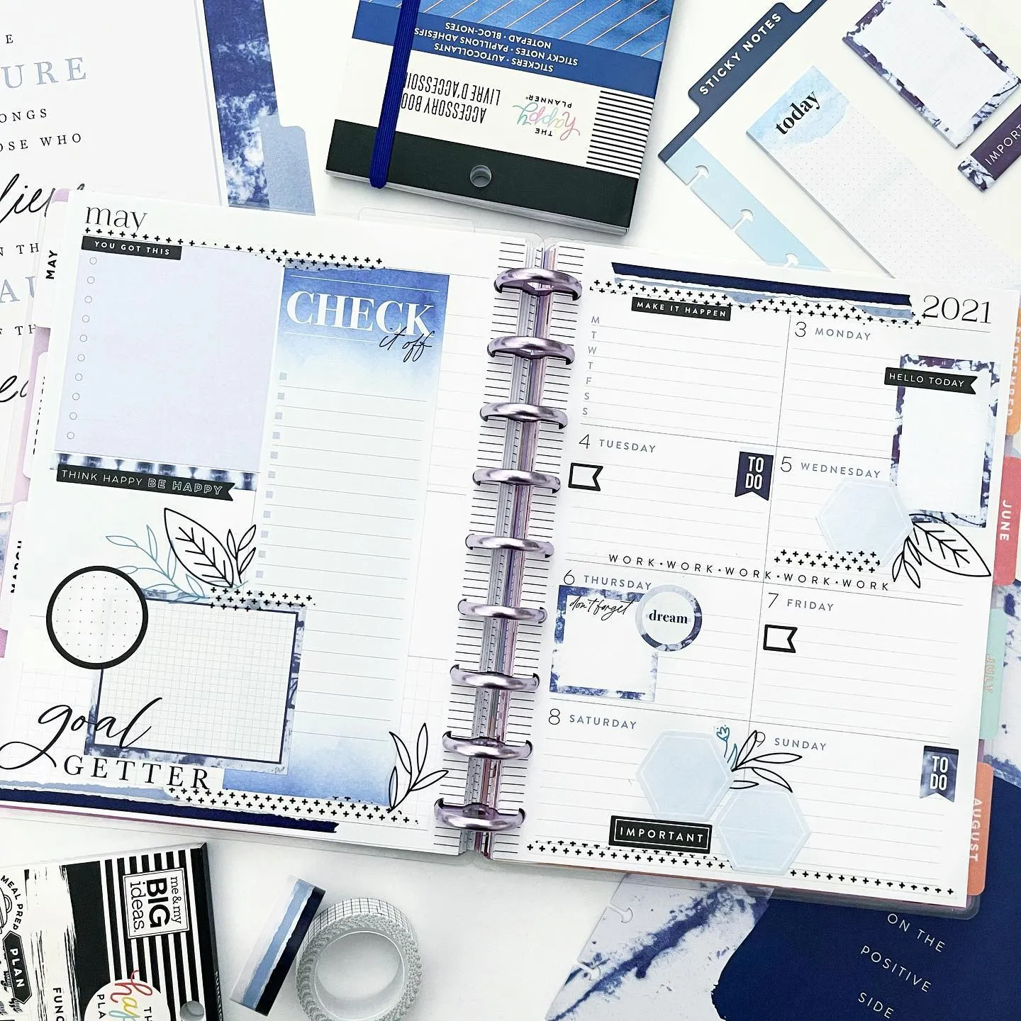 Indigo Tie Dye Accessory Book
