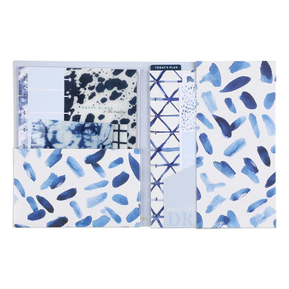 Indigo Tie Dye Classic Planner Companion