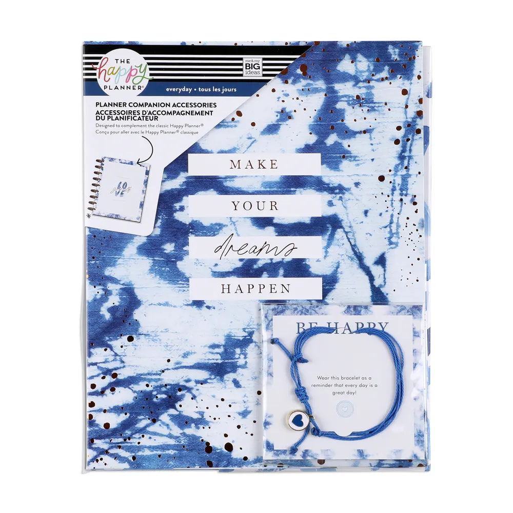 Indigo Tie Dye Classic Planner Companion