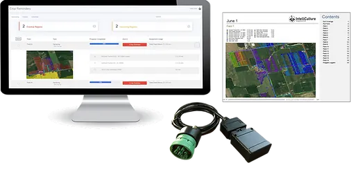 Intelliculture Equipment Tracking Systems Cropview Portal