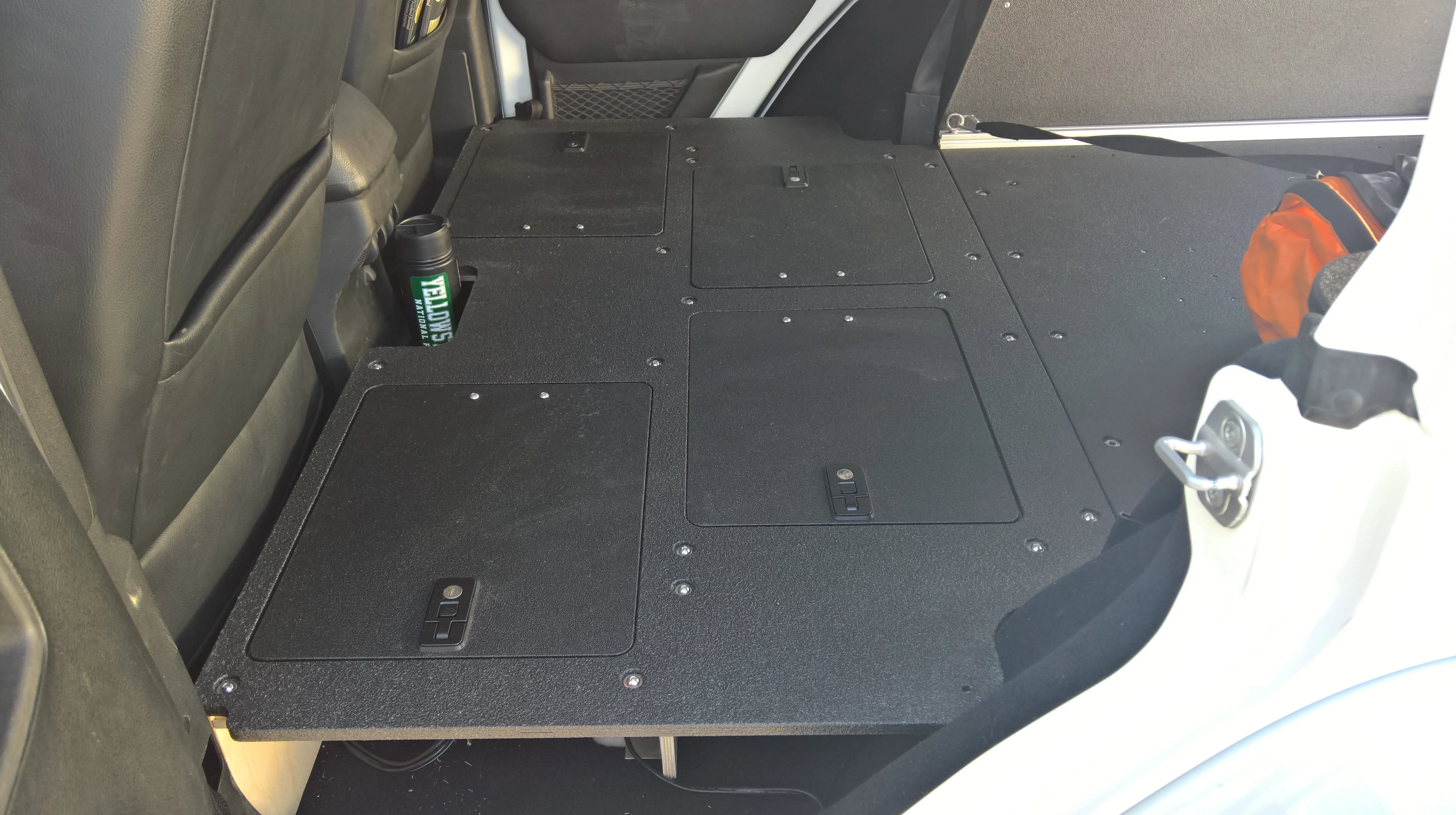Jeep Wrangler 2007-2018 JKU 4 Door - Second Row Seat Delete Plate System