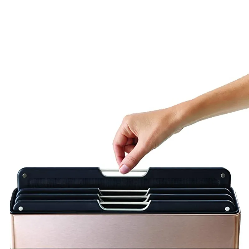 Joseph Joseph Folio Chopping Board Steel Rose Gold