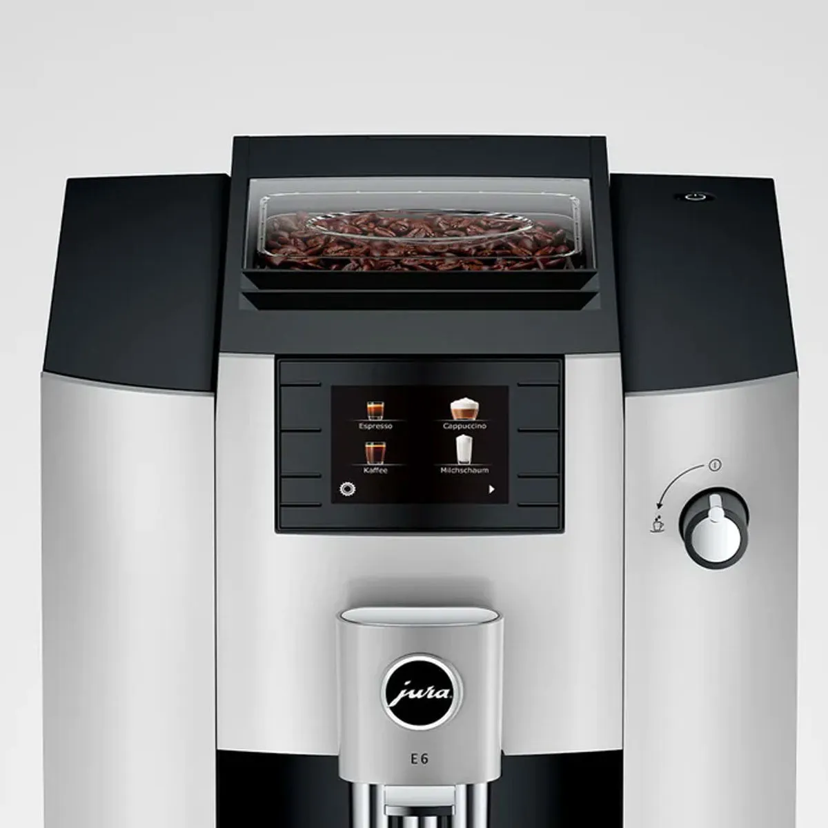 Jura E6 Automatic Espresso Machine, Platinum #15465