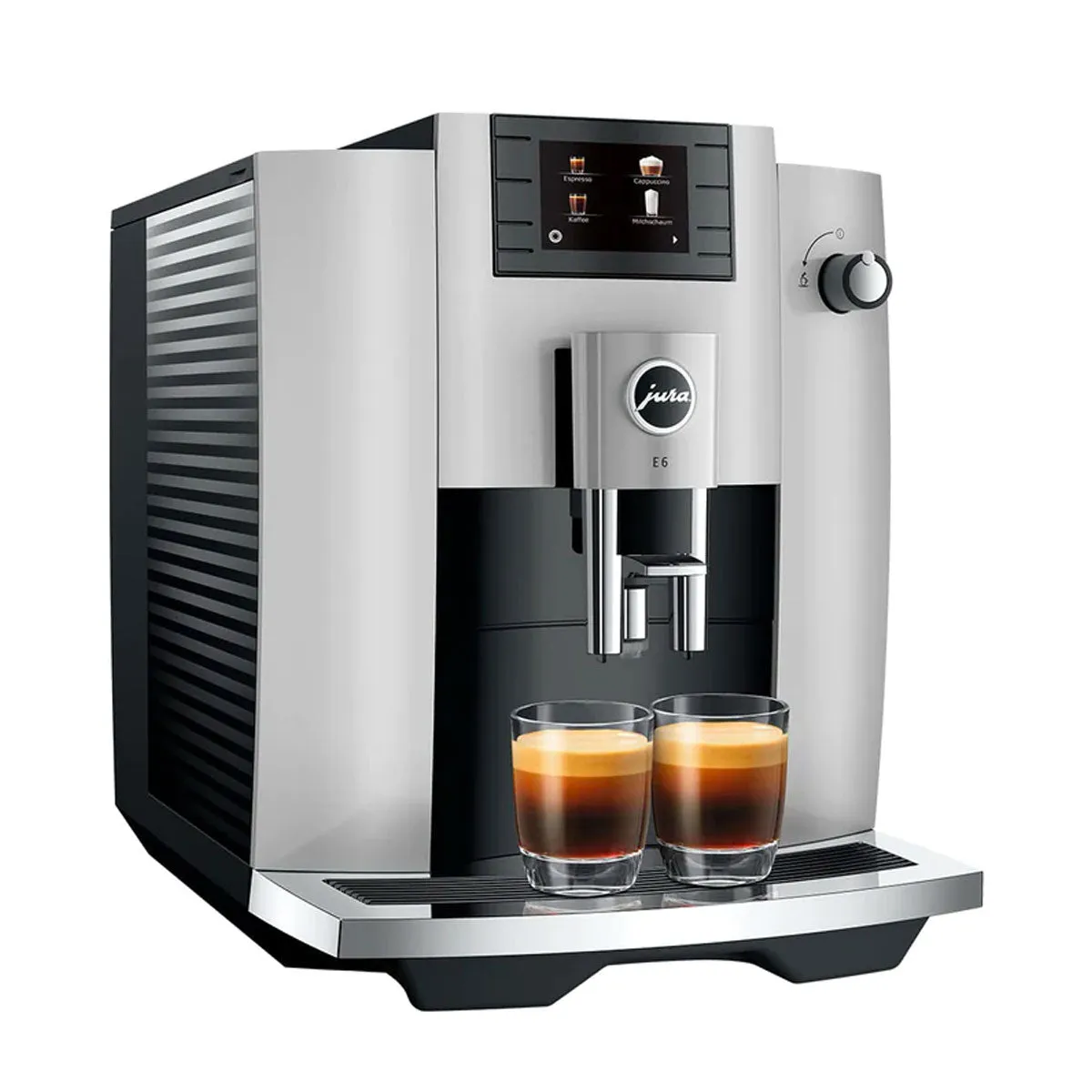 Jura E6 Automatic Espresso Machine, Platinum #15465