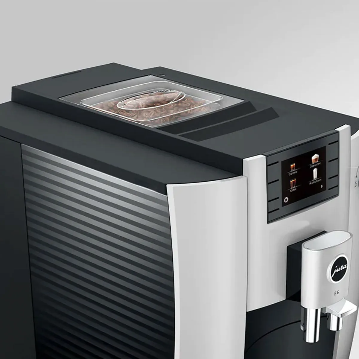 Jura E6 Automatic Espresso Machine, Platinum #15465